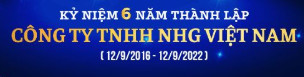 MỪNG SINH NHẬT CÔNG TY TNHH NHG VIỆT NAM TRÒN 6 TUỔI (12/09/2016 -12/09/2022)
